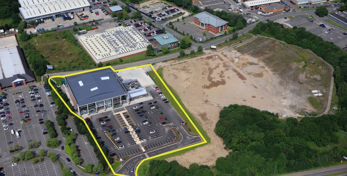 Handforth Dean Shopping Park, Phase 1B - Plan