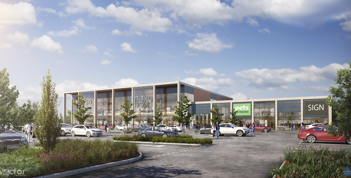 Handforth Dean Shopping Park, Phase 1B - Plan