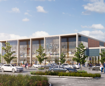 Handforth Dean Shopping Park, Phase 1B - Plan